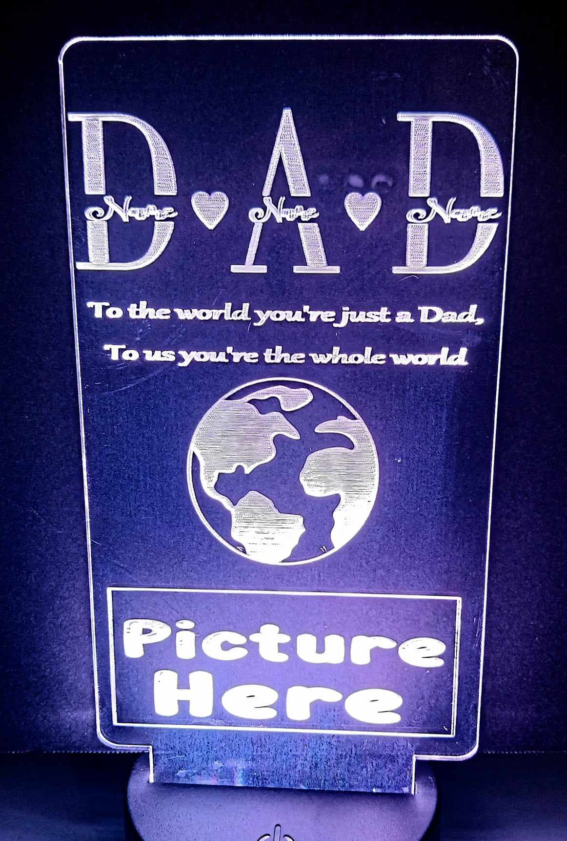 Father's Day Desk Light