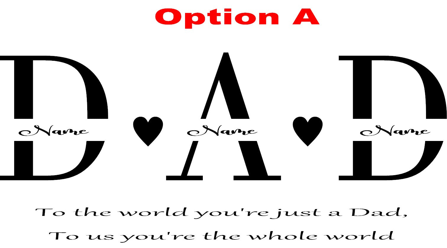 Father's Day Desk Light